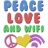 Paix, amour et wifi