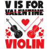 Violoniste Violoniste Saint-Valentin V
