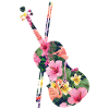 Violin Violinist Tropical Flower