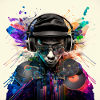 EDM Music DJ abstrackt