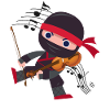 Violin Violinist Ninja Violin