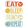 Eat Sleep FASNET repeat