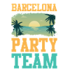 Barcelona party team