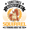 Écureuil Cadeau Écureuil Gris