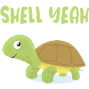 shell yeah turtle shirt