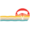 Skydiving retro parachute
