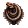 winding snake symbol