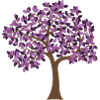 purple tree