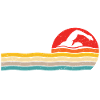 Swimmers retro swim