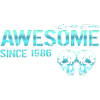 Awesome since 1986 Gift