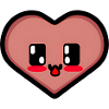 Funny gamer heart