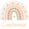 Cadeau Confiseuse. Boho Rainbow confiseuse.