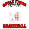 Coole Jungs Baseball Baseballer Baseballspieler