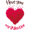 I love you my valentine