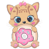 Ocelot doughnut