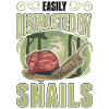 Easily distracted by Snails Schnecke