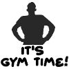 It's GYM TIME! (black)