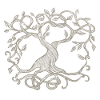 Celtic tree, beige