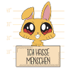 Hase Ich hasse Menschen