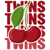 Sour cherries twin siblings design