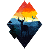 In the mountains