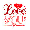 I love you
