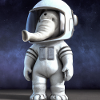 Astronaut Elephant: Unique Design