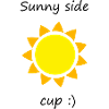Sunny side cup ☀️