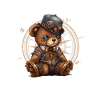 Science-Fiction steampunk Bär