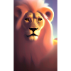 Dessin animé d’une lionne queer