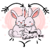 Valentine's Day Heart Bunnies