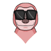 Faultier mit Sonnenbrille