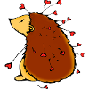 Love-loving porcupine