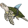 Turtle Shark Fin