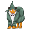 Tiger Halloween Wizard