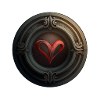 Heart in a circle