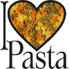 Pasta heart - I love pasta