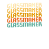 Retro Glassmaker Glass Glassmaking Glassblower