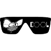 be cool with sunglasses
