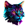 Cat Cats Kitten Polygon Cat
