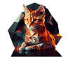 Cat Cats Kitten Polygon Cat