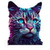 Cat Cats Kitten Polygon Cat