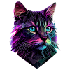 Cat Cats Kitten Polygon Cat