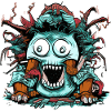 Design de monstre cool