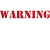 Warning - may contain alcohol