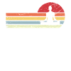 Sun and retro lines - Yoga -