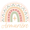 Cadeau Armurière. Boho Rainbow armurière.