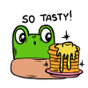 Funny frog, toad