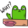 Funny frog, toad