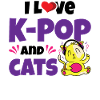 I Love K-Pop And Cats